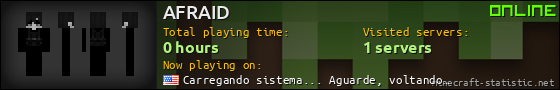AFRAID userbar 560x90