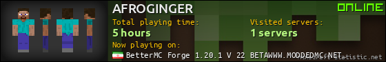 AFROGINGER userbar 560x90