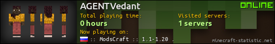 AGENTVedant userbar 560x90