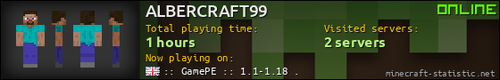 ALBERCRAFT99 userbar 560x90