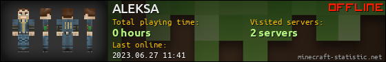 ALEKSA userbar 560x90
