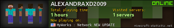 ALEXANDRAXD2009 userbar 560x90