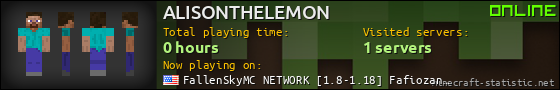 ALISONTHELEMON userbar 560x90