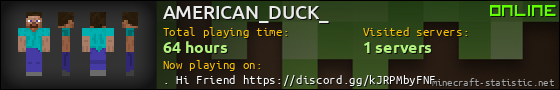 AMERICAN_DUCK_ userbar 560x90