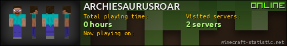 ARCHIESAURUSROAR userbar 560x90