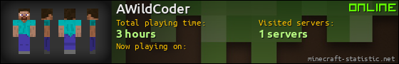 AWildCoder userbar 560x90