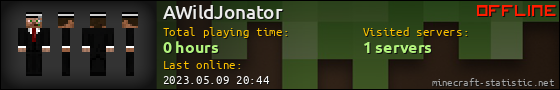 AWildJonator userbar 560x90