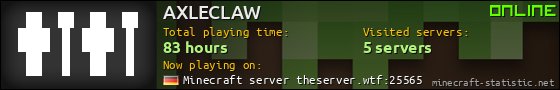 AXLECLAW userbar 560x90