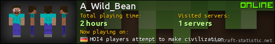 A_Wild_Bean userbar 560x90