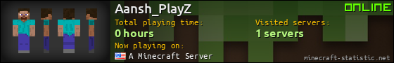 Aansh_PlayZ userbar 560x90