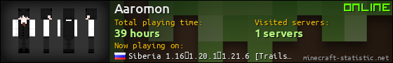 Aaromon userbar 560x90