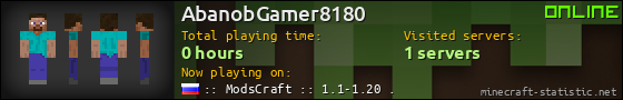 AbanobGamer8180 userbar 560x90