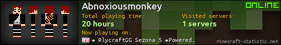 Abnoxiousmonkey userbar 560x90