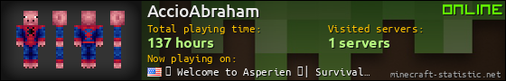 AccioAbraham userbar 560x90