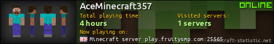 AceMinecraft357 userbar 560x90