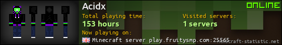 Acidx userbar 560x90