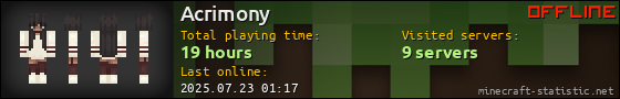 Acrimony userbar 560x90