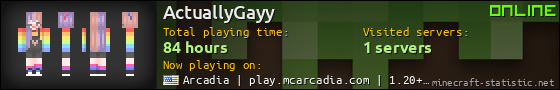 ActuallyGayy userbar 560x90