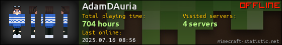 AdamDAuria userbar 560x90