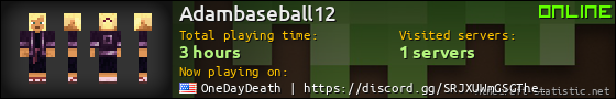 Adambaseball12 userbar 560x90