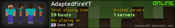 AdaptedFireYT userbar 560x90