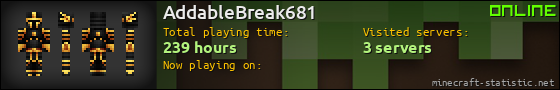 AddableBreak681 userbar 560x90