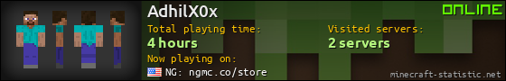 AdhilX0x userbar 560x90