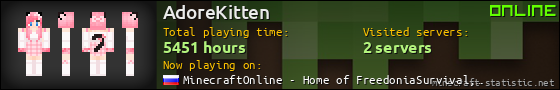 AdoreKitten userbar 560x90