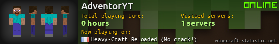 AdventorYT userbar 560x90