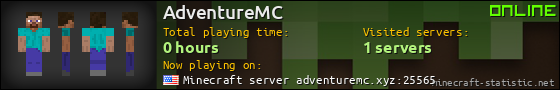 AdventureMC userbar 560x90