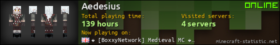 Aedesius userbar 560x90
