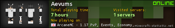 Aevums userbar 560x90