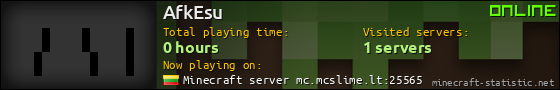 AfkEsu userbar 560x90
