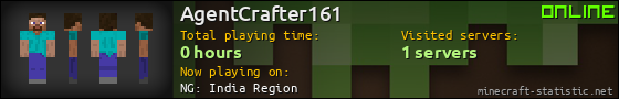 AgentCrafter161 userbar 560x90