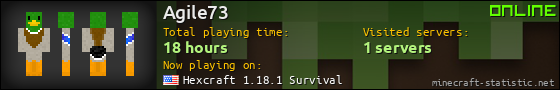 Agile73 userbar 560x90