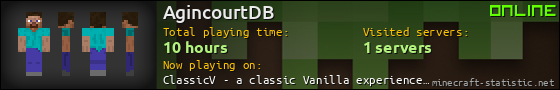 AgincourtDB userbar 560x90