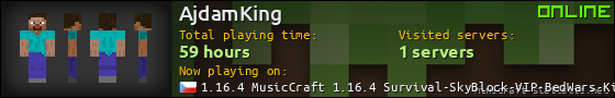 AjdamKing userbar 560x90