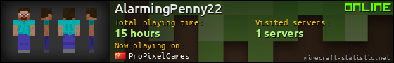 AlarmingPenny22 userbar 560x90