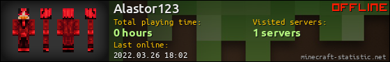 Alastor123 userbar 560x90