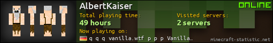 AlbertKaiser userbar 560x90