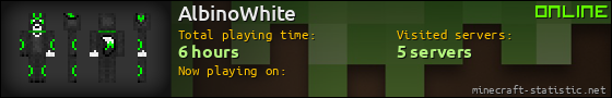 AlbinoWhite userbar 560x90