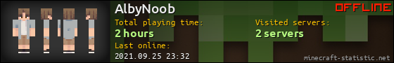 AlbyNoob userbar 560x90