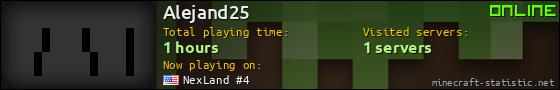 Alejand25 userbar 560x90