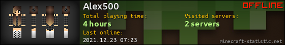 Alex500 userbar 560x90