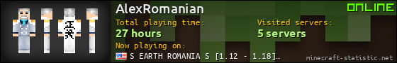 AlexRomanian userbar 560x90