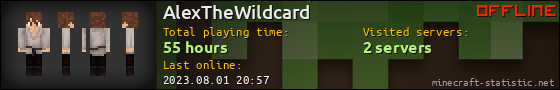 AlexTheWildcard userbar 560x90