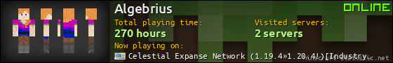 Algebrius userbar 560x90