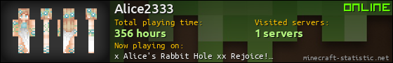 Alice2333 userbar 560x90