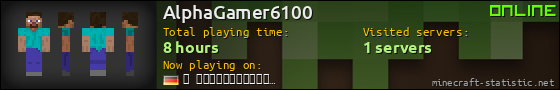 AlphaGamer6100 userbar 560x90