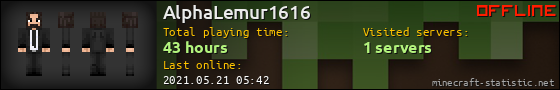 AlphaLemur1616 userbar 560x90